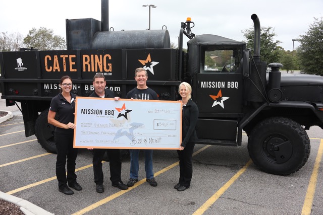 Mission BBQ donates to VB Police Foundation