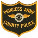 Princess Anne County Police badge